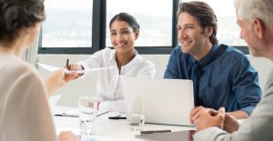 Business People In Meeting