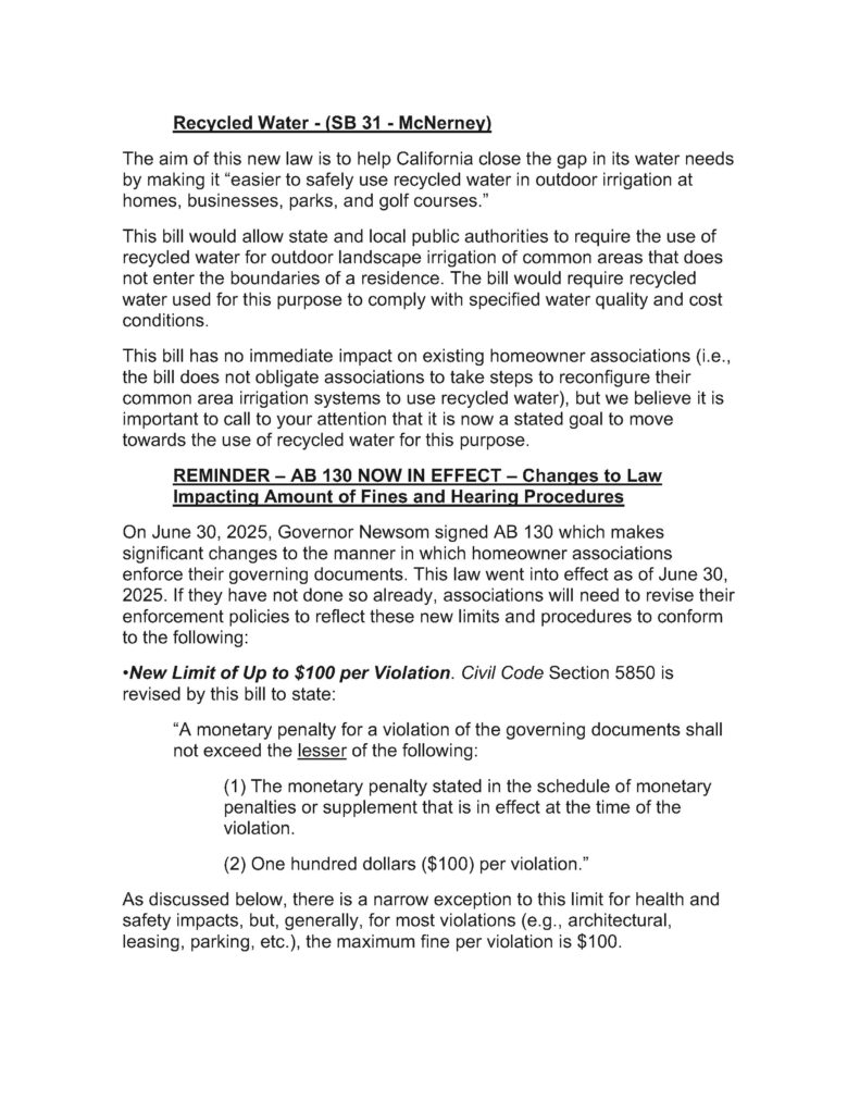 Summary Of New Legislation And Case Law 5